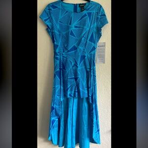 Ashro turquoise high-low tunic!